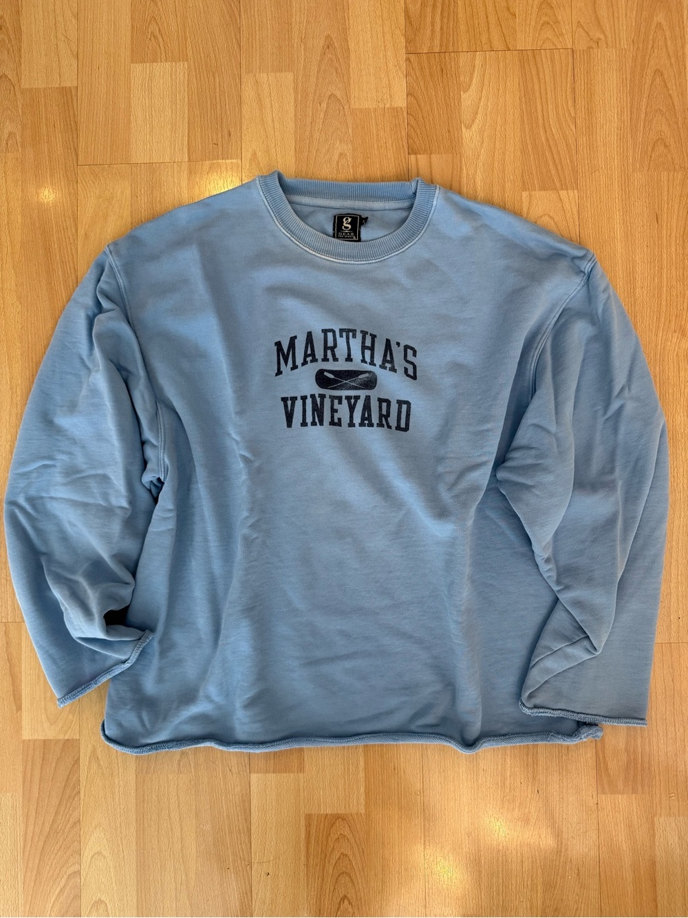 Gear For Sports Light Blue Martha's Vineyard Crewneck Sweatshirt
